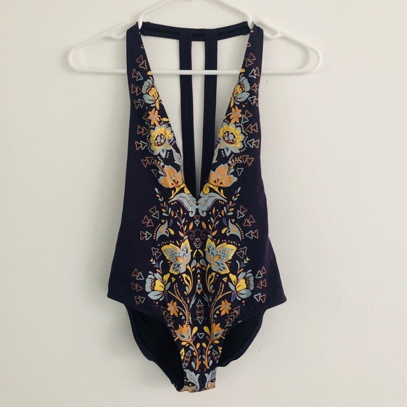 Urban Outfitters Other - UO Out From Under Purple Floral Swimsuit Small